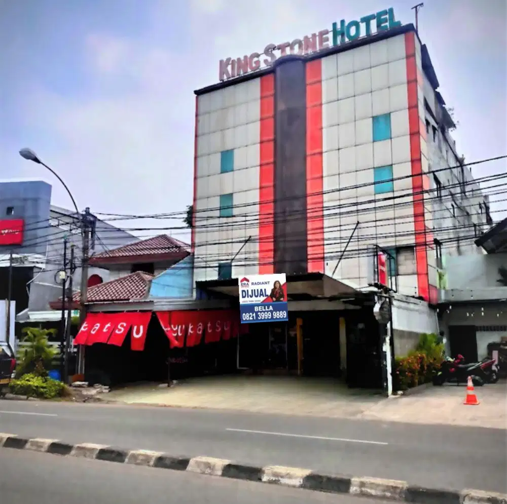 Dijual hotel pinggir jalan murah di Bintaro Jaya