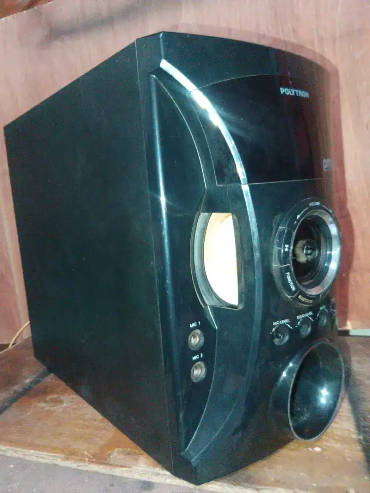 Polytron pasif Subwoofer 6 in, 4 ohm, ex PMA 9505, full ori, box utuh