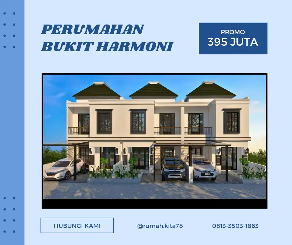 Villa 2 Lantai Dekat Kota Batu Harga 395 Juta