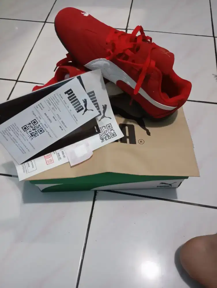 Puma speedcat og red white UK 43