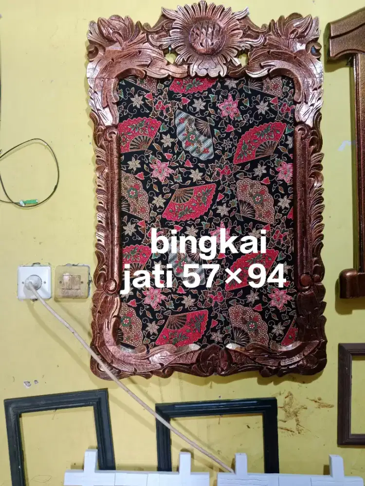 Hiasan rumah jati 3barang borong