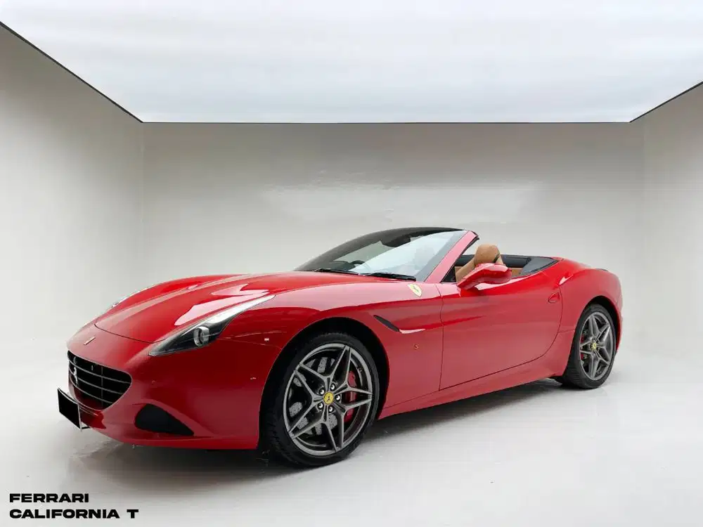 FERRARI CALIFORNIA T 2015 RED ON TAN
