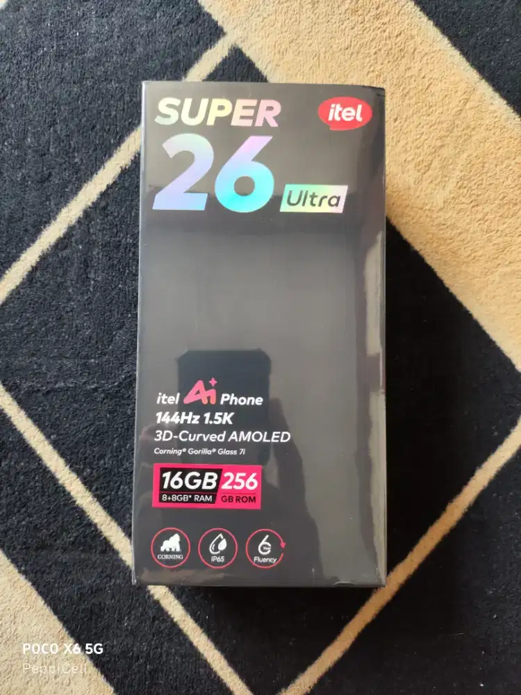 Itel S26 Ultra - 3D Curved AMOLED + Free Case