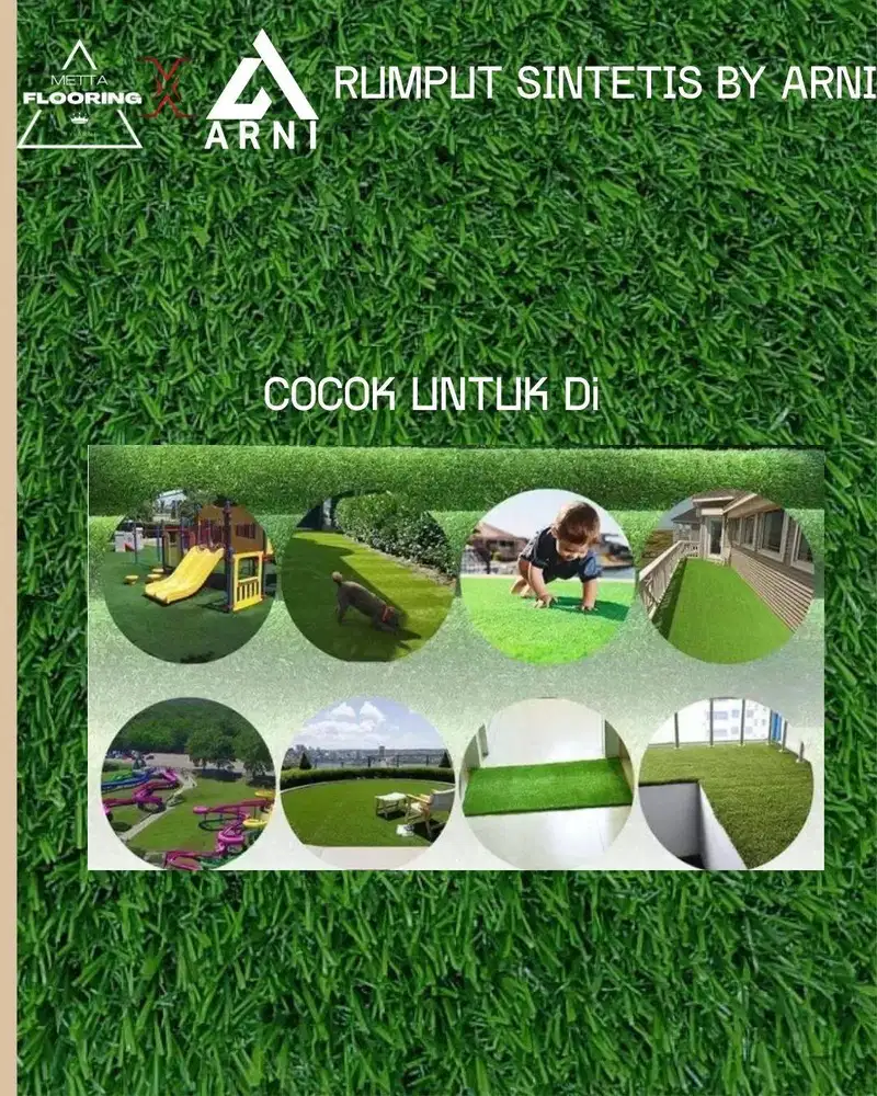 Rumput Sintetis Venus 20mm, Venus 30mm, Summer 40mm