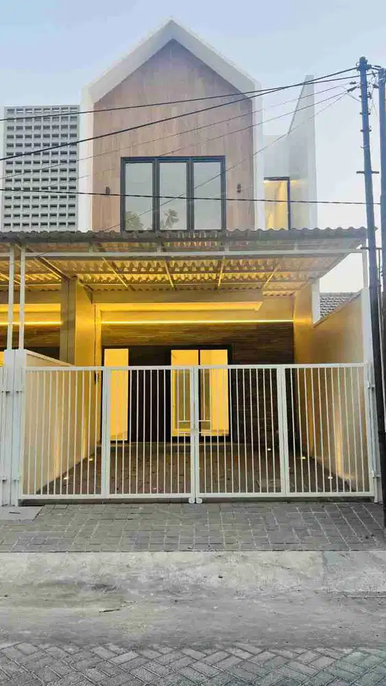 Rumah Baru Gress‼️Rungkut Menanggal Bonus Furnish