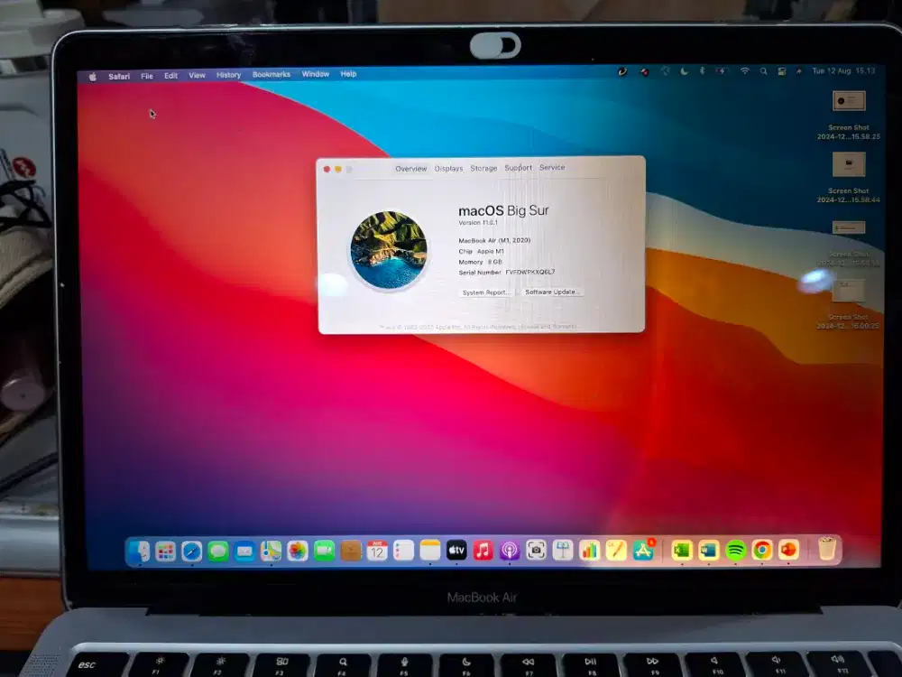 MacBook Air M1 2020 8/256