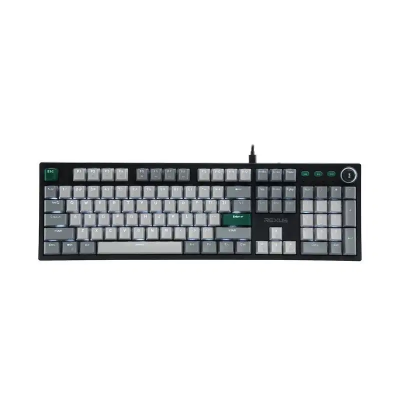 Rexus Heroic KX5 Keyboard Gaming Mechanical Full Size - Hotswap Switch