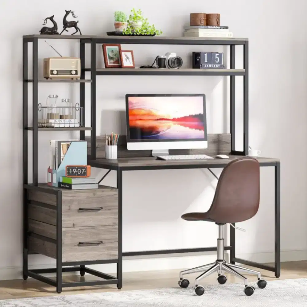 Meja Kerja WFH Meja Belajar Custom Meja Laptop Meja PC Meja Gaming