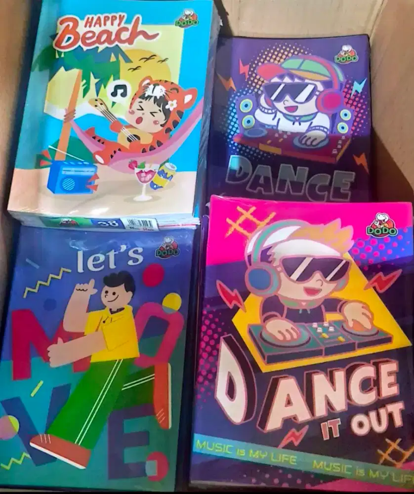 Buku Tulis DODO 38 LEMBAR isi 10 PCS