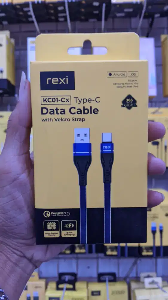 KABEL DATA TYPE-C REXI ONE KC01-Cx