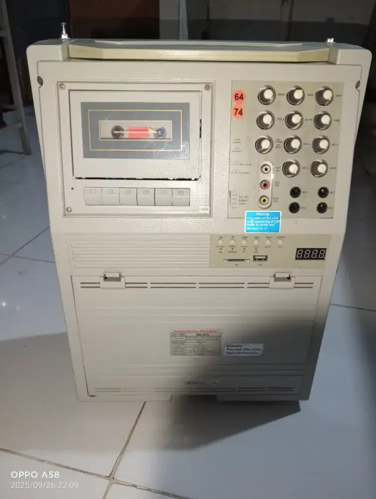 Amplifier sound merk Bismarck 337usb