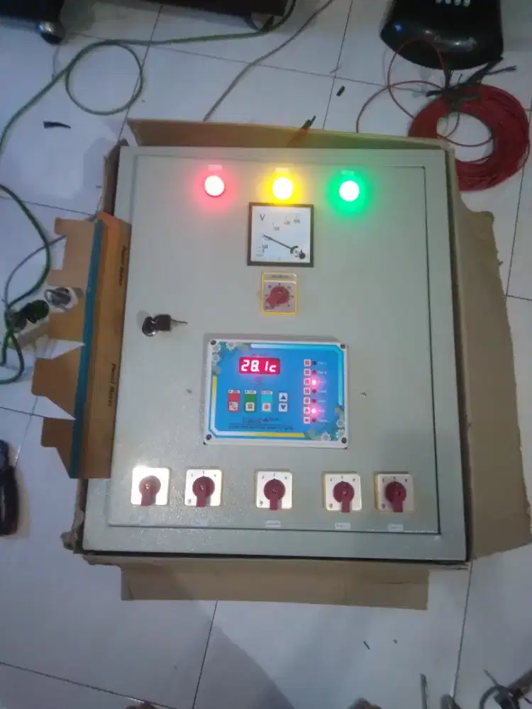 PANEL KANDANG AYAM CLOSE HOUSE PUNOS,R_tron,Temptron,STC1000 dll