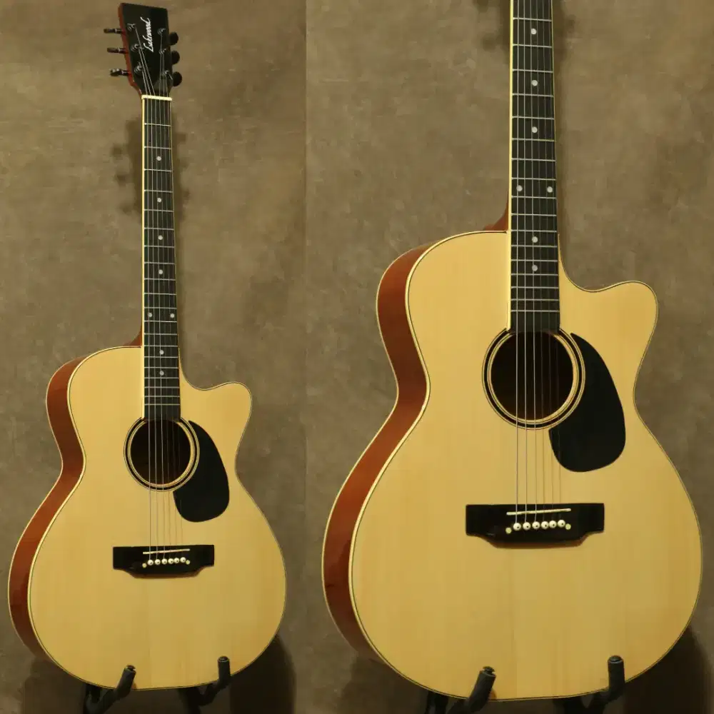 Gitar akustik lakewood baru tanem besi Fret baja siap antar cod