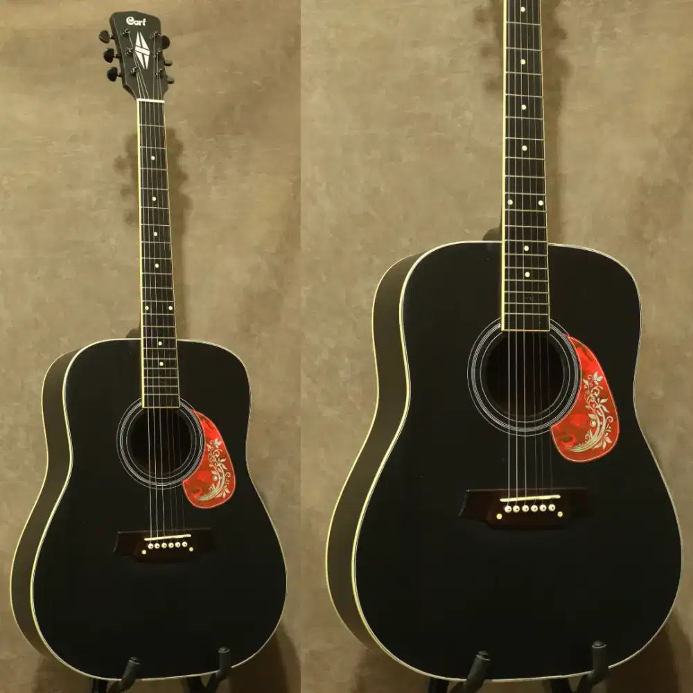 Gitar akustik jumbo cort siap antar cod bayar di tempat