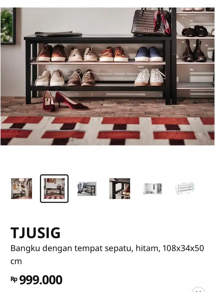 Rak sepatu ikea