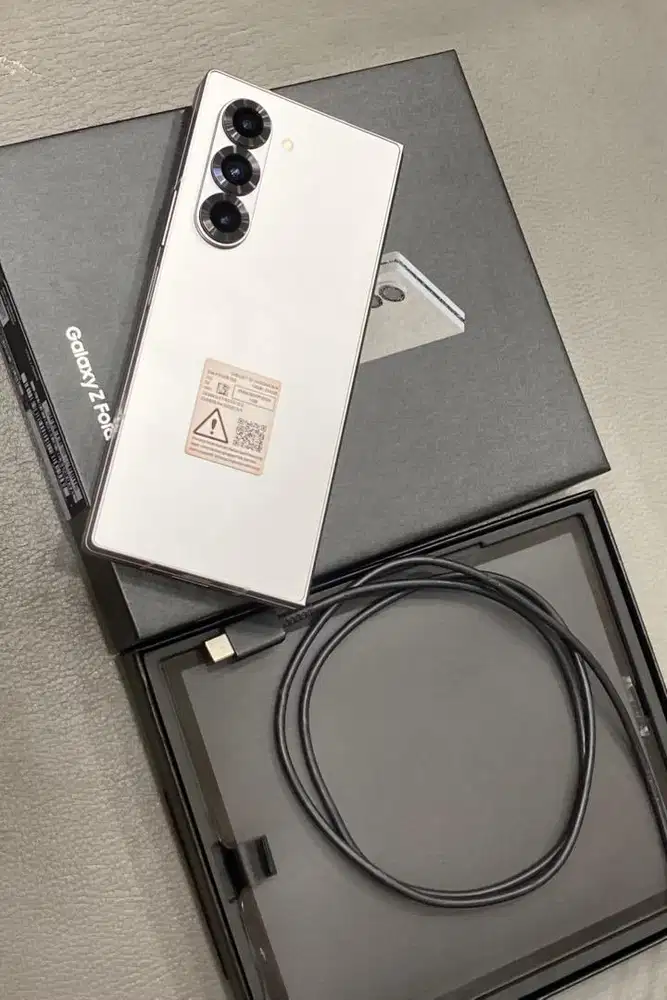 samsung Z fold 6 ram 12/256gb  fullset