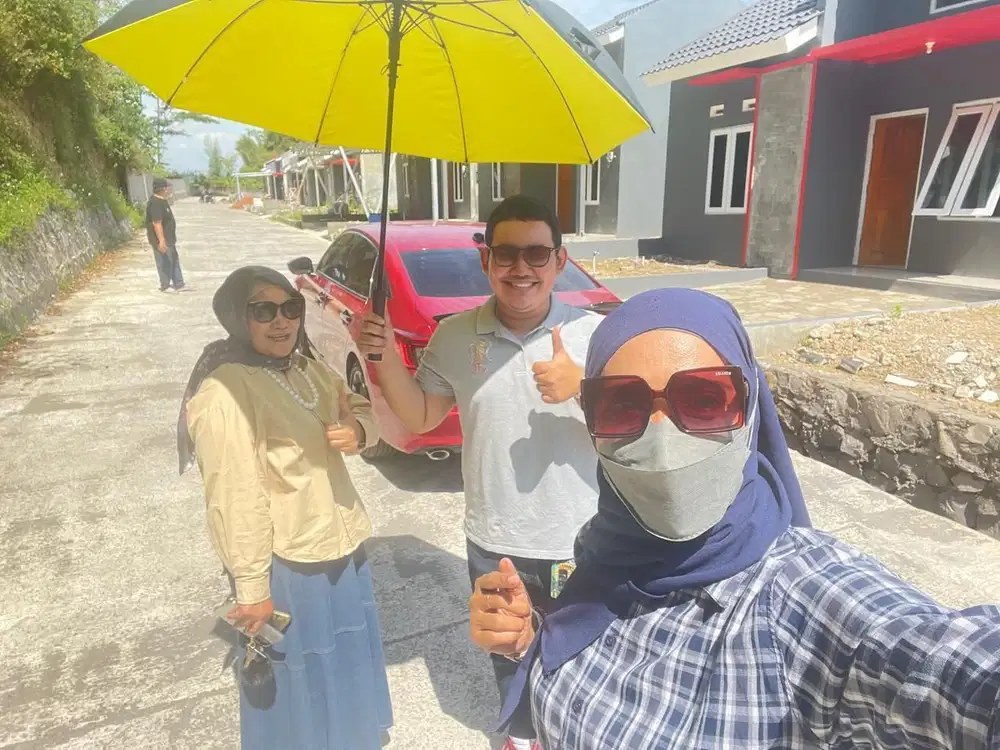 Rumah one gate mangunsari UNNES bisa KPR sudah banyak tetangganya