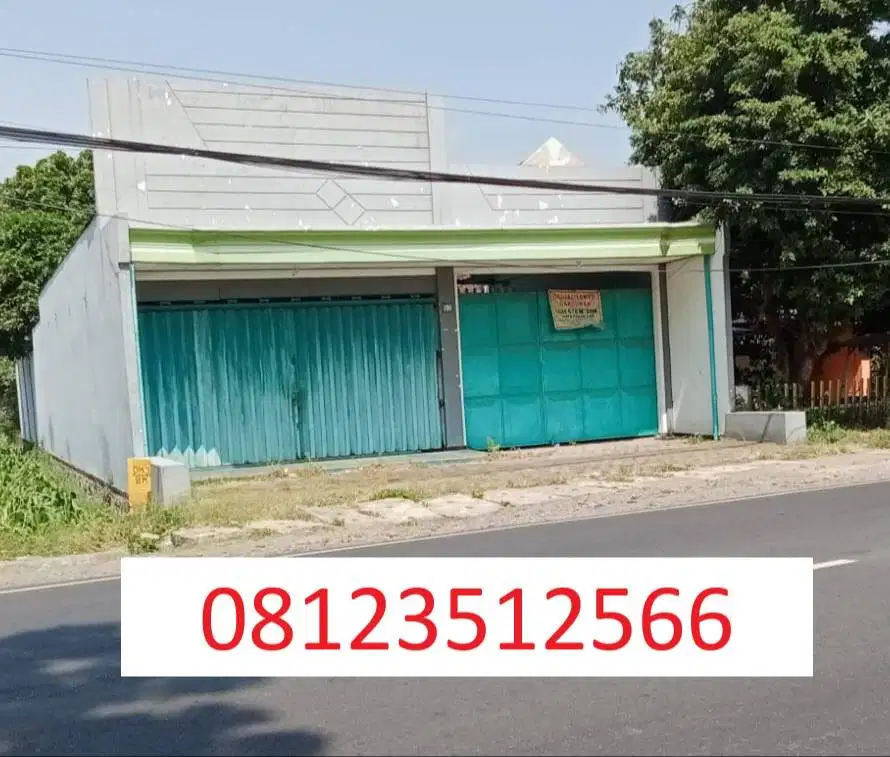 Dijual Tanah dan Ruko SHM Kediri 670 M Cocok untuk usaha, langsung hub