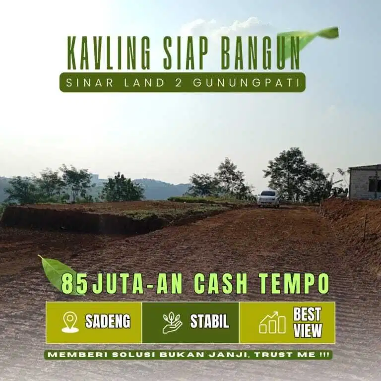 Tanah murah digunungpati semarang