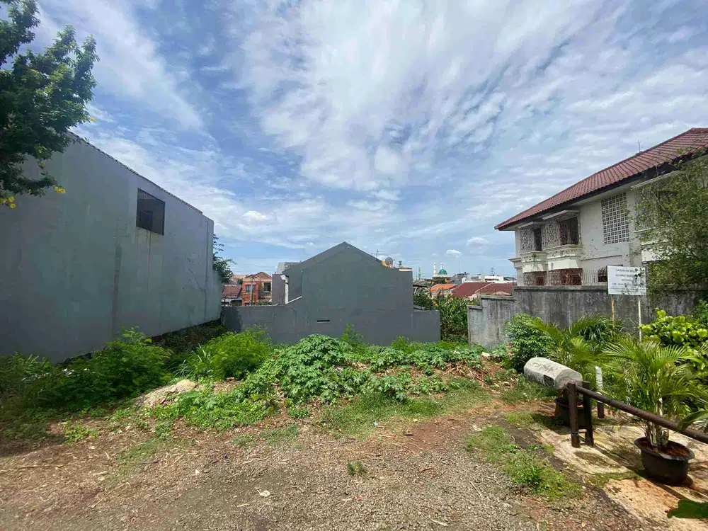 DIJUAL CEPAT TANAH KAVLING LUAS 480M HADAP TIMUR LEBAR 22M KREO DEKAT JAKSEL