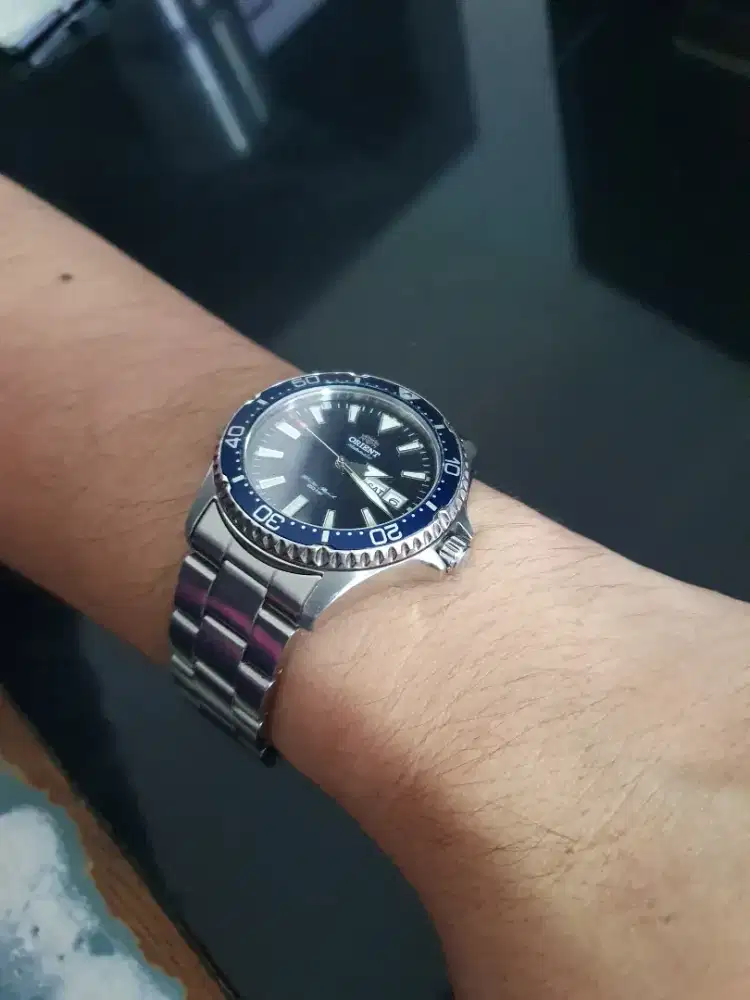 Orient Kamasu / Mako III Jam Tangan Automatic Diver Blue Dial