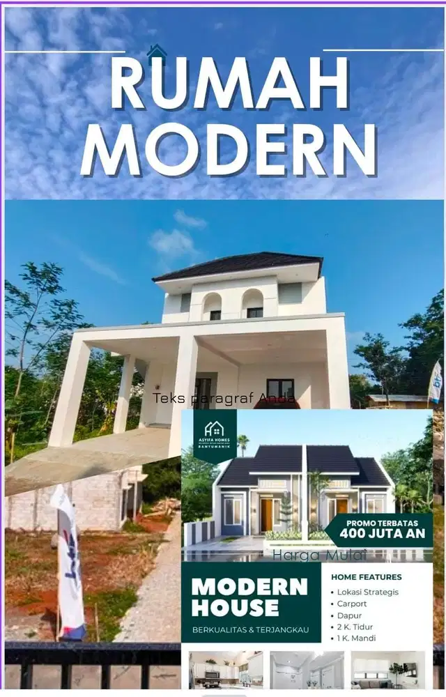 Rumah murah kwalitas premium di pudak payung banyumanik