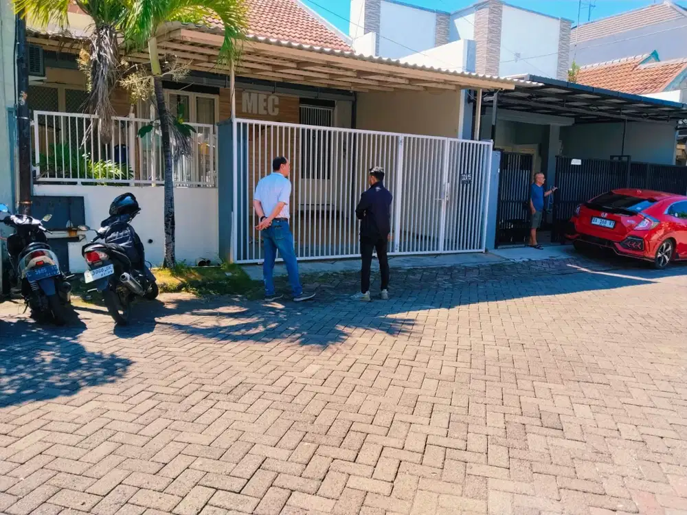 RUMAH / KANTOR di PERUM. NIRWANA EKSEKUTIF WONOREJO RUNGKUT SURABAYA TIMUR DEKAT MERR, TOL, BANDARA JUANDA