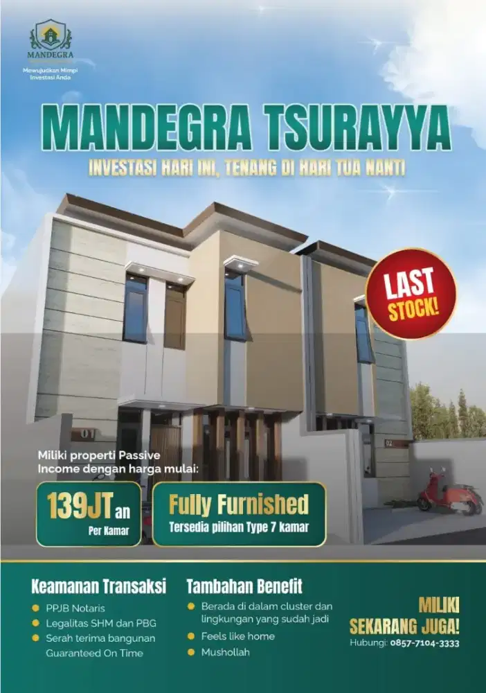 Rumah Kost Rukost IPB Last Stock Harga Lama