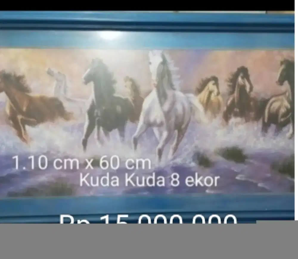 Lukisan kuda kuda 8 ekor