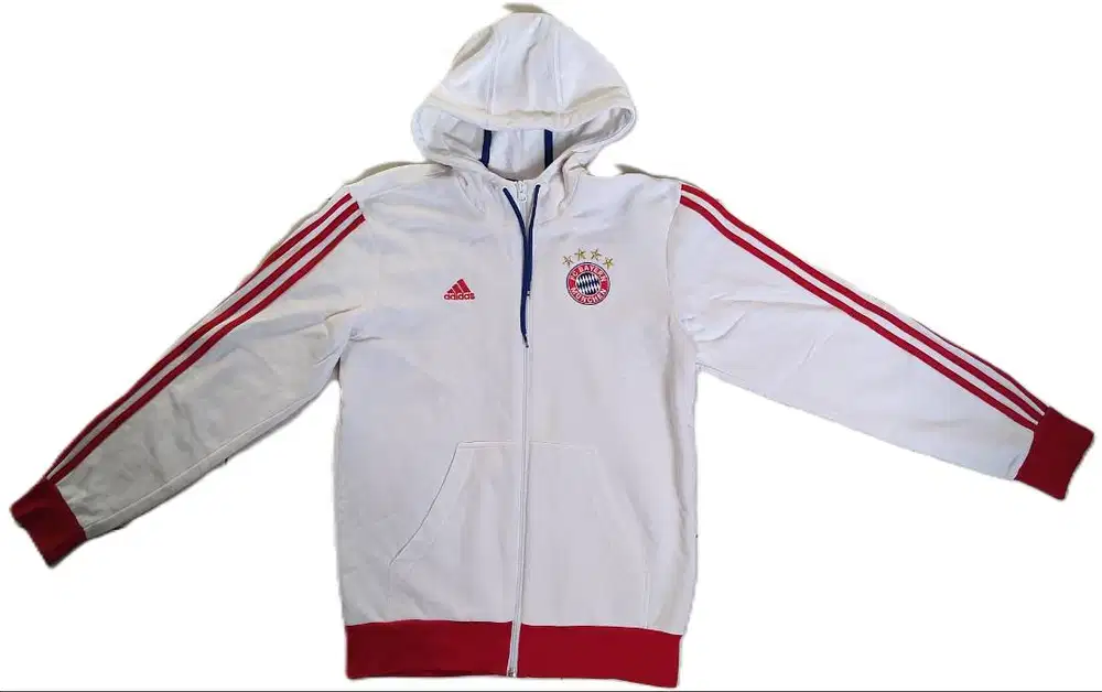 Hoodie Bayern Munich 2014-15 adidas Original | Zipper | Size S-M