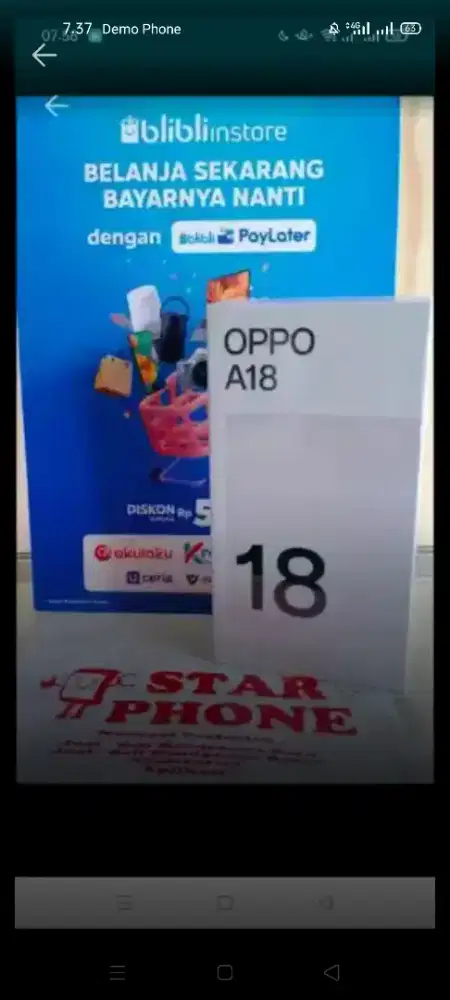Oppo A18 4/128 new