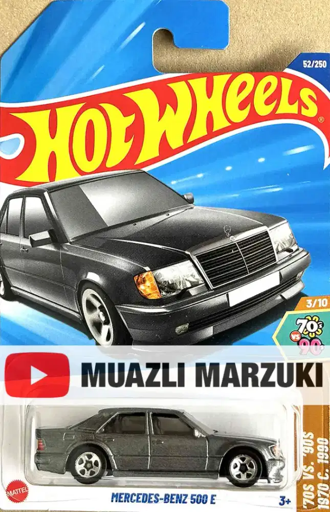Hotwheels Mercedes Benz 500E