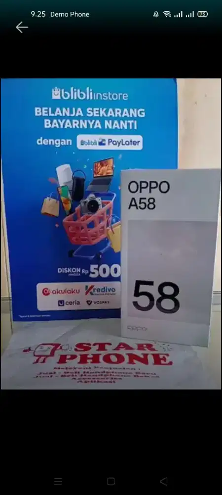Oppo A58 6/128 new