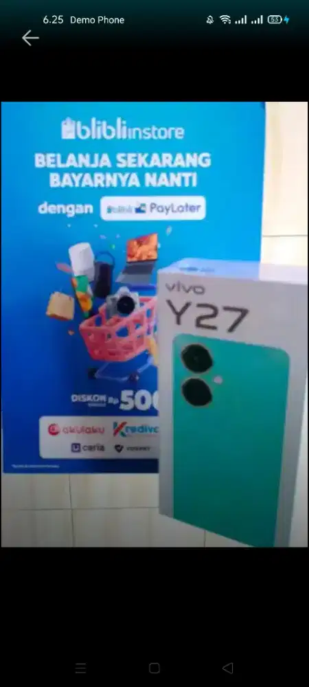 Vivo y27 6/128 new