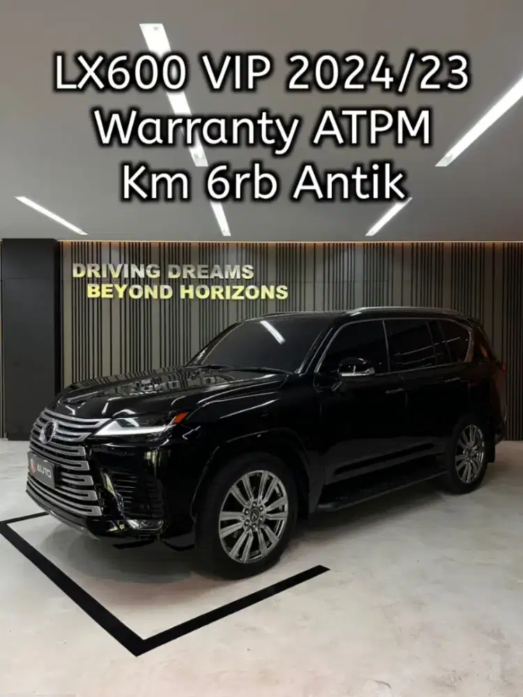 Lexus LX600 VIP 4-Seater 2024 Hitam Km6rb B99SGS Nik 2023