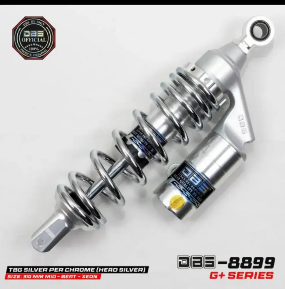 SHOCK BREAKERS DBS MASIH MULUS BARU SEBULAN PEMAKAIAN, SILVER 310 MM