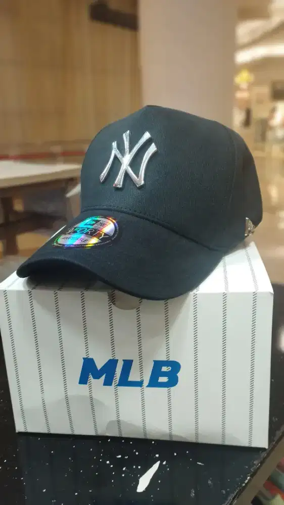 Dijual cepat Topi Baseball logo NY timbul