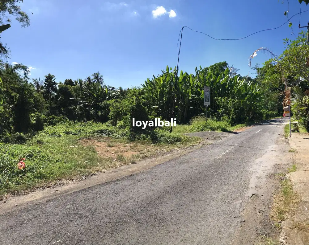 Tanah, Nice land near the river in Subamia, Tabanan, Bali