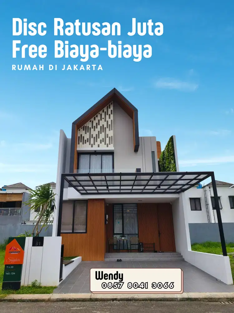 RUMAH 2 LANTAI, JAKARTA TIMUR