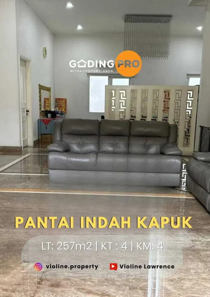 Jual rumah Layar Permai 8x15 semi furnish rapi