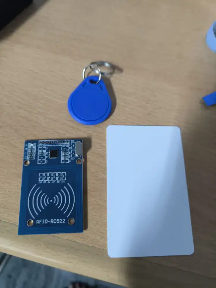 Modul RFID RC522 13.56MHz SPI + Kartu S50 + Keychain + Header