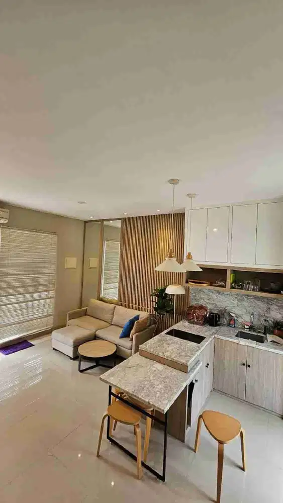 Rumah Full Furnished Depan Club House Cluster Nara Village