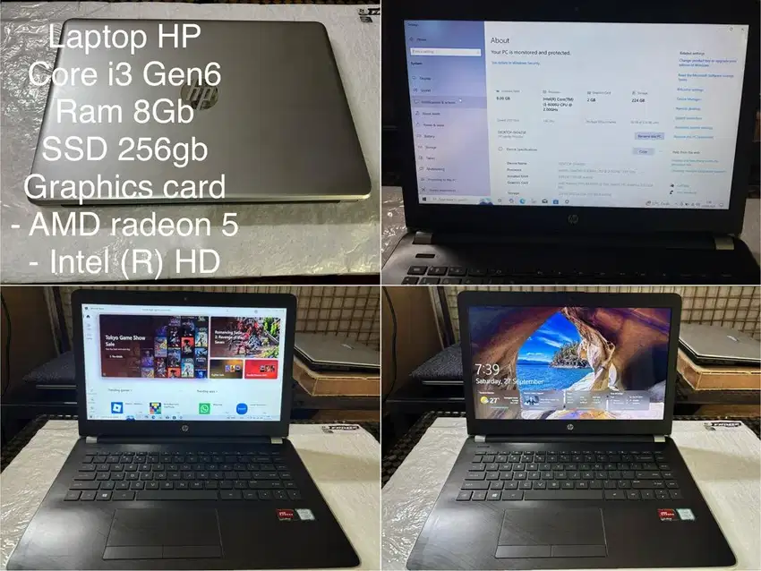HP Core i3 Gen 6 Multicore