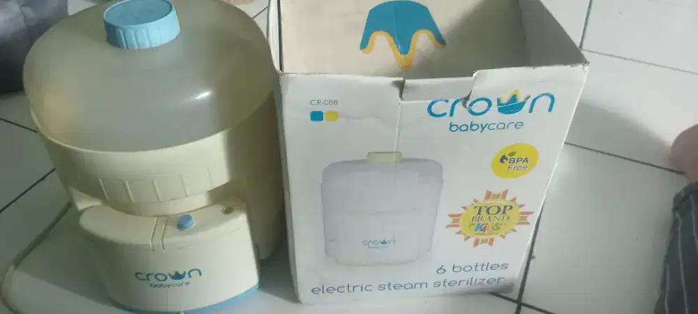 crown electric sterilizer botol susu CR-088