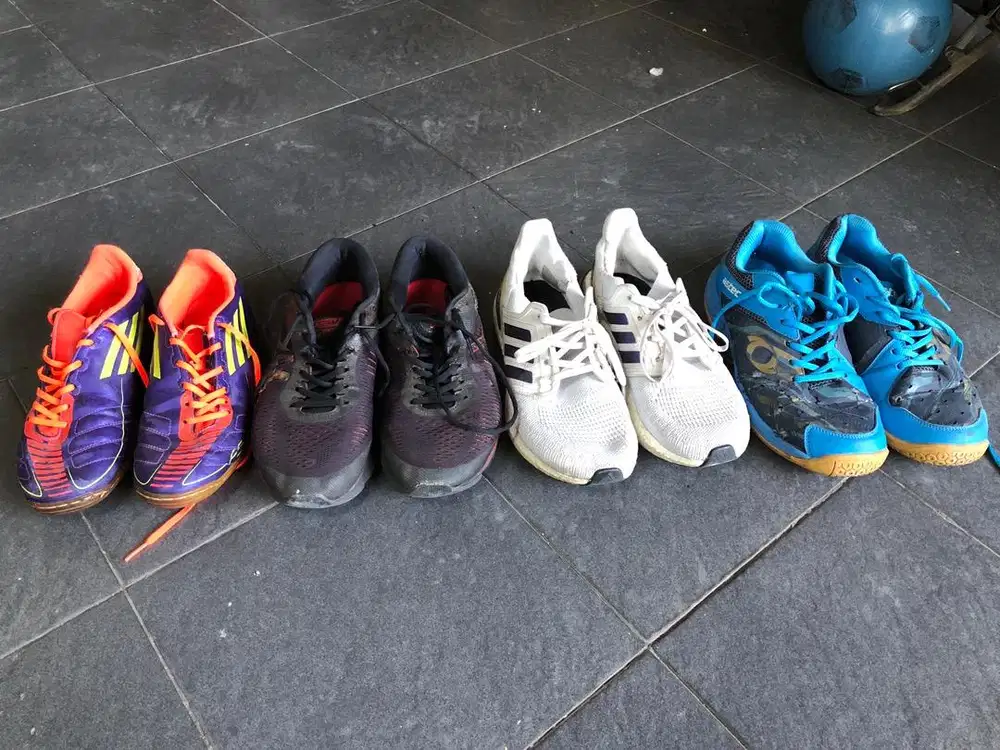 Jual borongan adidas, asics, astec, adidas futsal