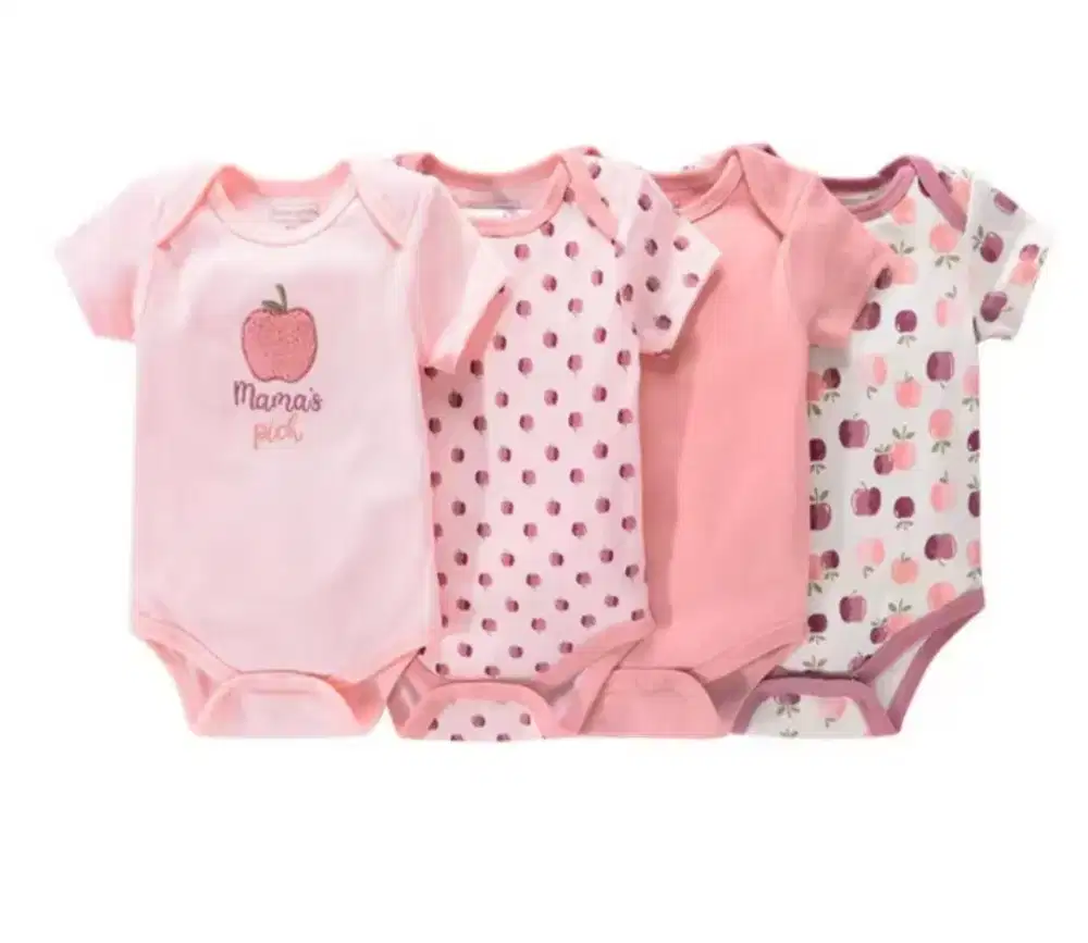 Preloved baju 4 pcs (bayi 0-6 bulan) kondisi masih bagus