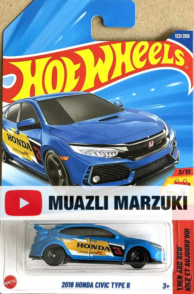 Hotwheels Honda Civic Type R