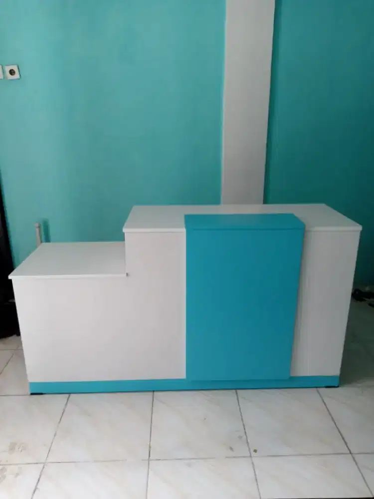 MEJA KASIR / MEJA KASIR MINIMALIS / MEJA KASIR LAUNDRY BAYAR COD