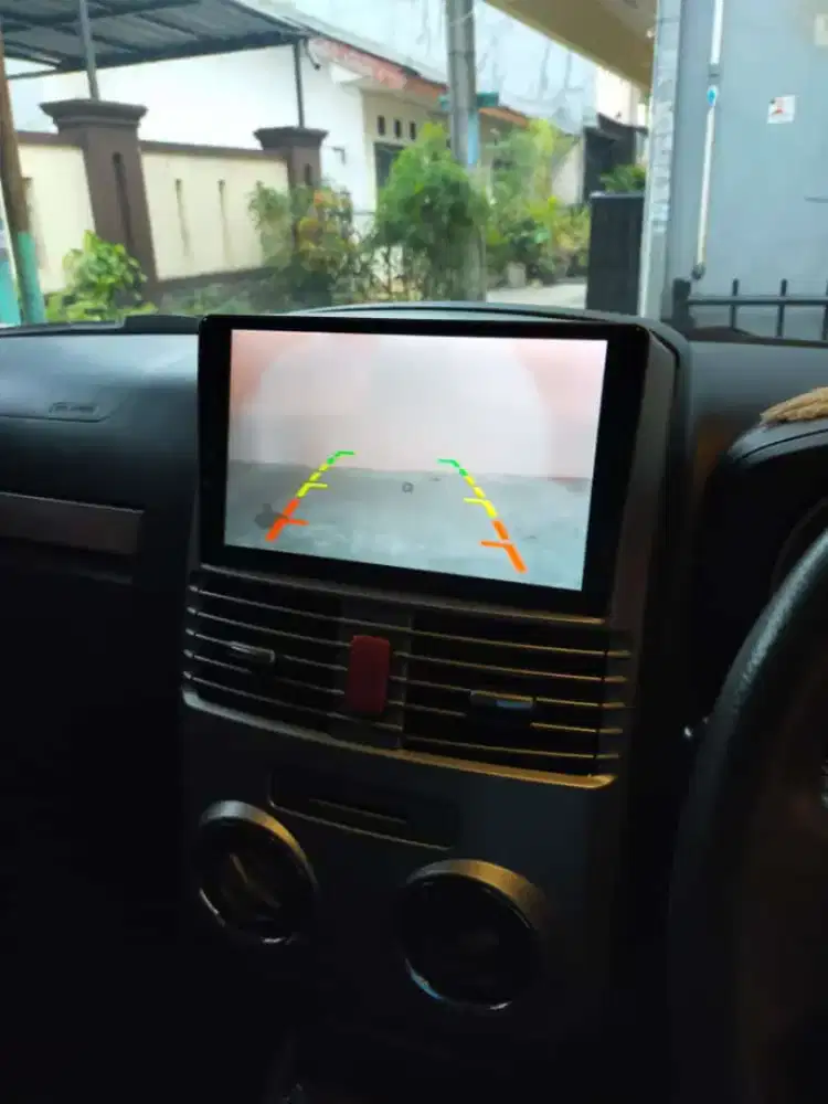 Head unit android + camera mundur free pasang