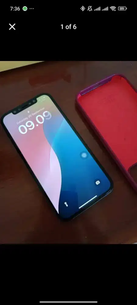 Apple iPhone 12 Black 128GB PA/A Grs Resmi